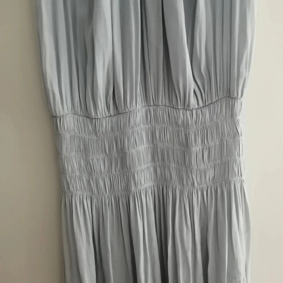 Ramy Brook Paris Drop Waist Sleeveless Pleated Mini Dress Lightweight Event XS - Picture 7 of 16